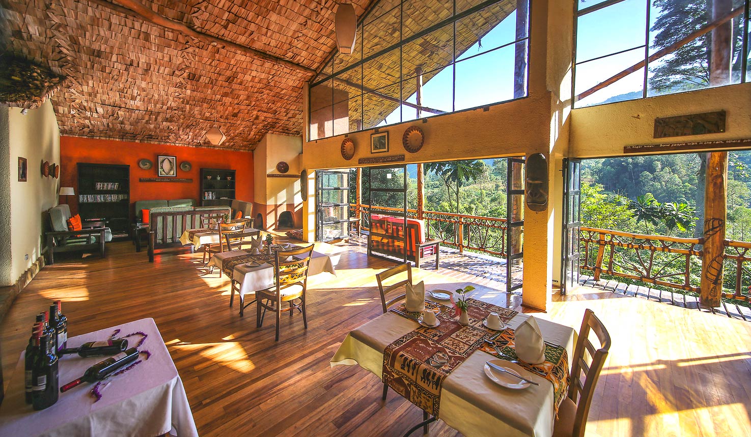 Mahogany Springs Lodge near Bwindi Impenetrable National Park