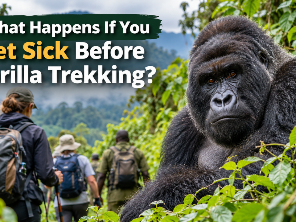 Sick before gorilla trekking in Uganda – mountain gorilla sick before gorilla trekking